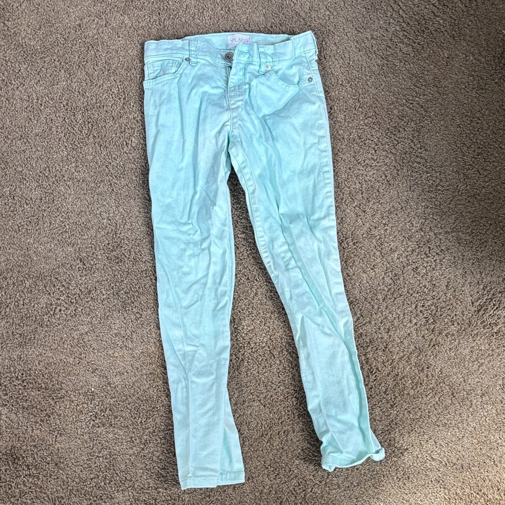 Place Mint Green Denim Pants